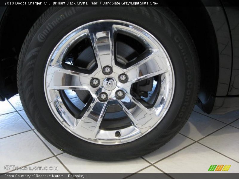 Brilliant Black Crystal Pearl / Dark Slate Gray/Light Slate Gray 2010 Dodge Charger R/T