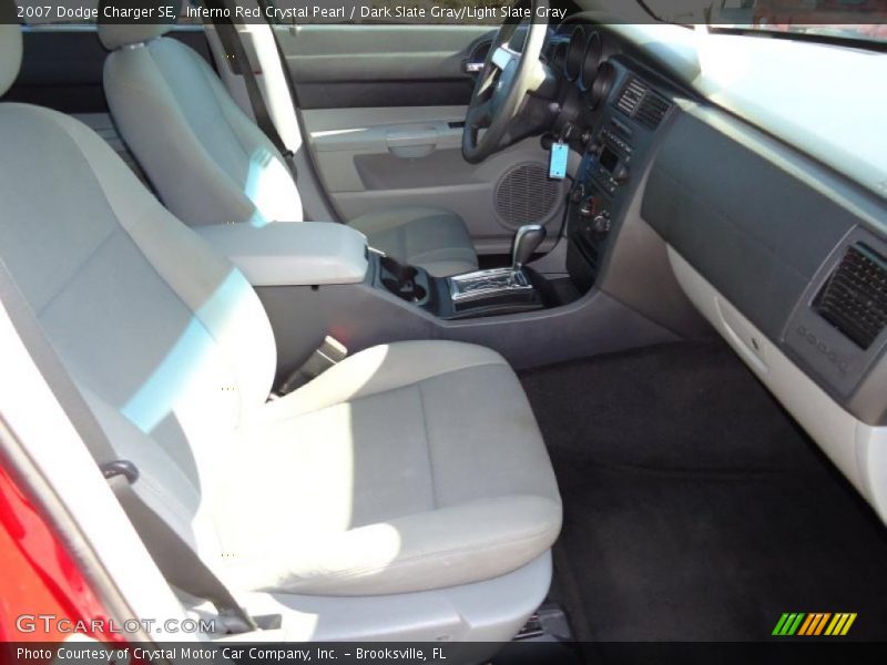 Inferno Red Crystal Pearl / Dark Slate Gray/Light Slate Gray 2007 Dodge Charger SE