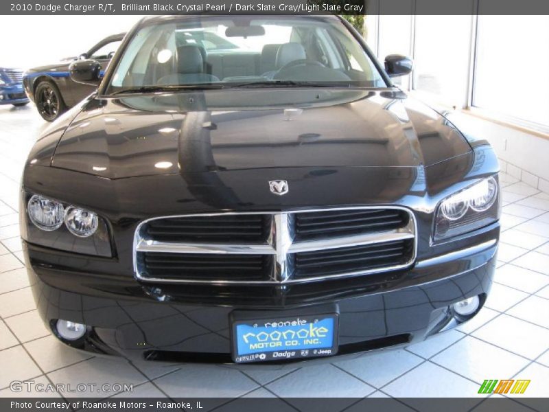 Brilliant Black Crystal Pearl / Dark Slate Gray/Light Slate Gray 2010 Dodge Charger R/T