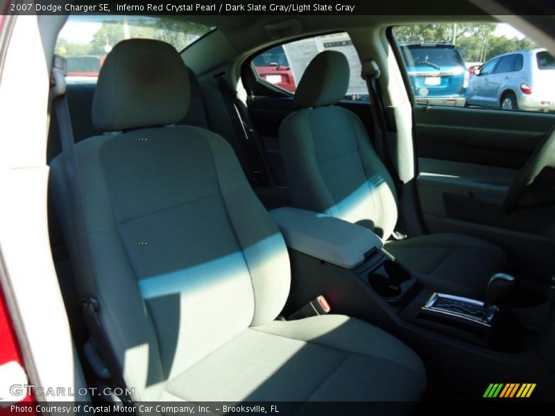 Inferno Red Crystal Pearl / Dark Slate Gray/Light Slate Gray 2007 Dodge Charger SE