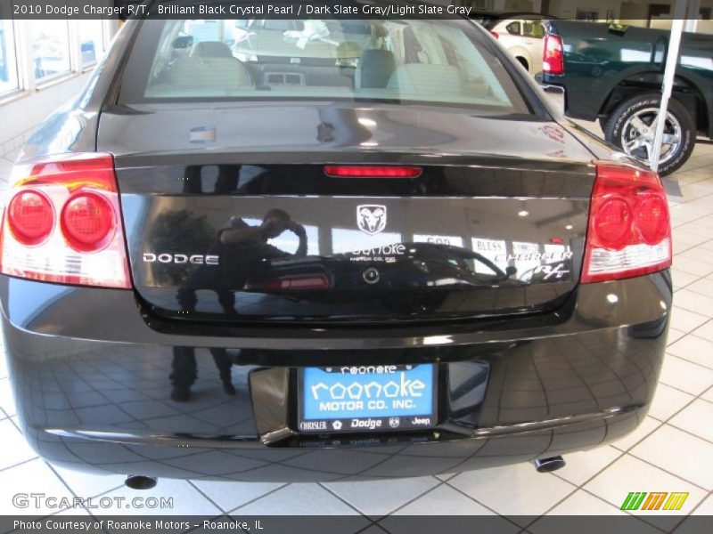 Brilliant Black Crystal Pearl / Dark Slate Gray/Light Slate Gray 2010 Dodge Charger R/T