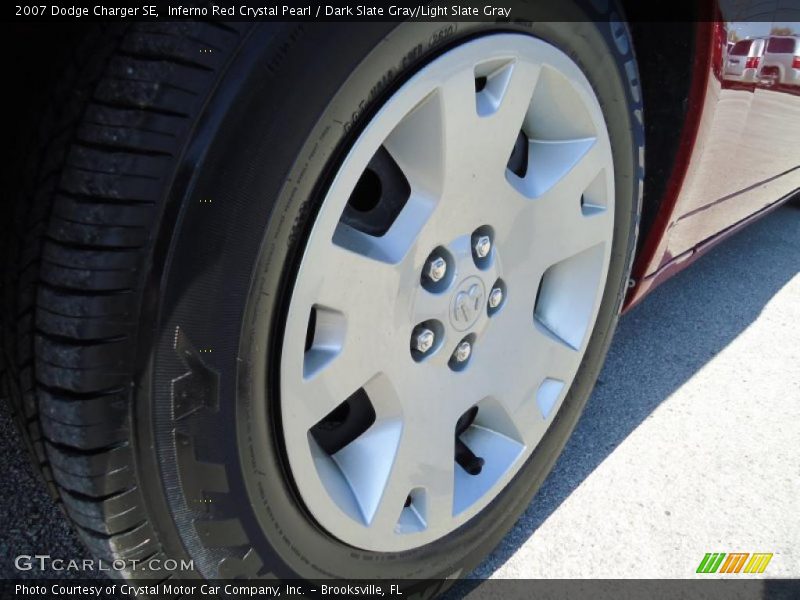 Inferno Red Crystal Pearl / Dark Slate Gray/Light Slate Gray 2007 Dodge Charger SE