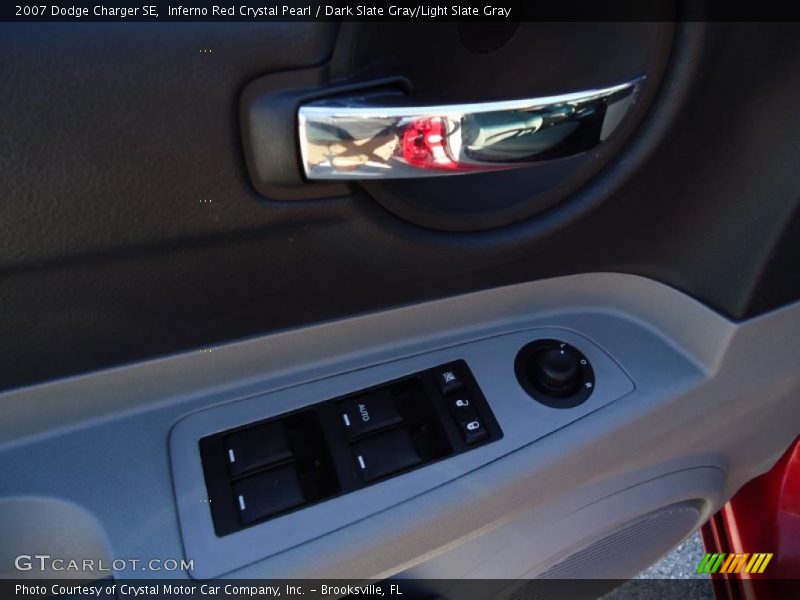 Inferno Red Crystal Pearl / Dark Slate Gray/Light Slate Gray 2007 Dodge Charger SE