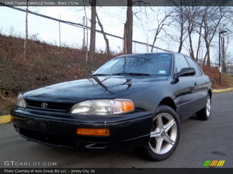 Black / Gray 1996 Toyota Camry LE Sedan