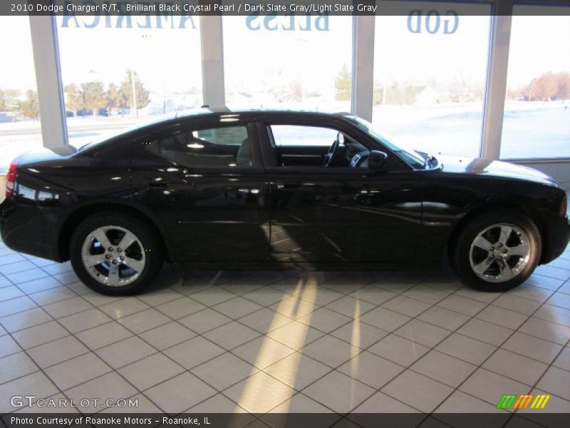 Brilliant Black Crystal Pearl / Dark Slate Gray/Light Slate Gray 2010 Dodge Charger R/T
