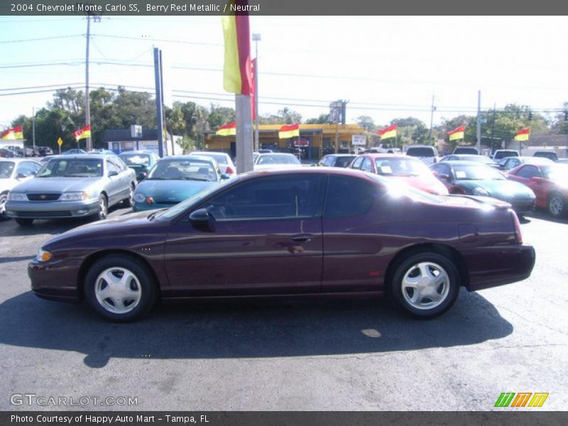 Berry Red Metallic / Neutral 2004 Chevrolet Monte Carlo SS