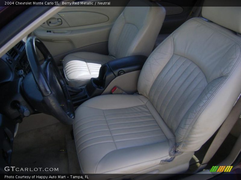 Berry Red Metallic / Neutral 2004 Chevrolet Monte Carlo SS