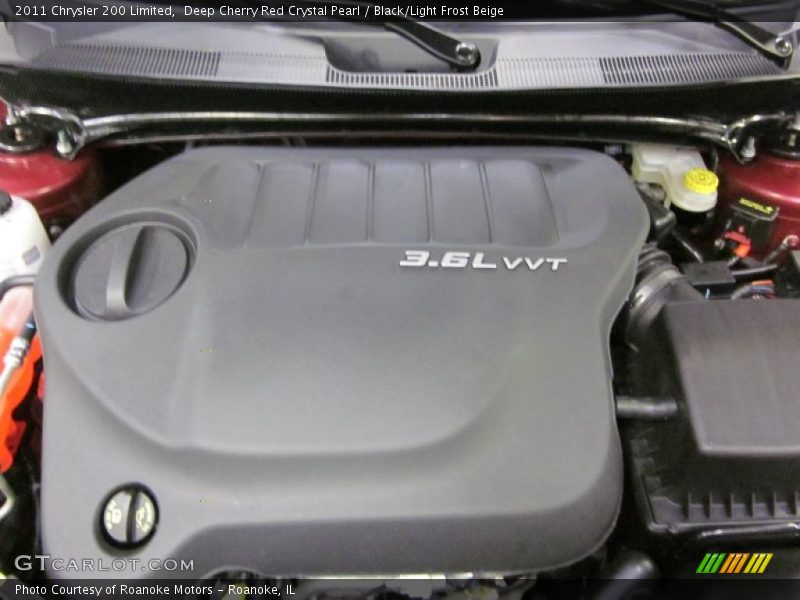  2011 200 Limited Engine - 3.6 Liter DOHC 24-Valve VVT Pentastar V6