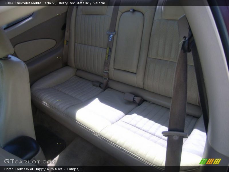Berry Red Metallic / Neutral 2004 Chevrolet Monte Carlo SS