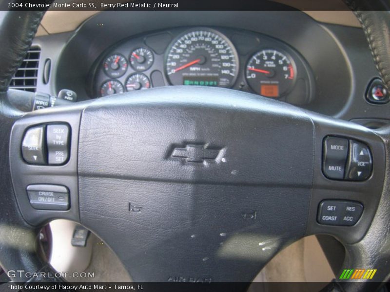 Berry Red Metallic / Neutral 2004 Chevrolet Monte Carlo SS