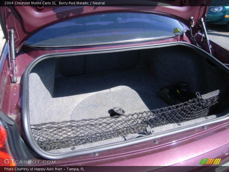 Berry Red Metallic / Neutral 2004 Chevrolet Monte Carlo SS