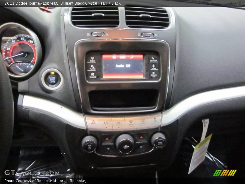 Controls of 2011 Journey Express