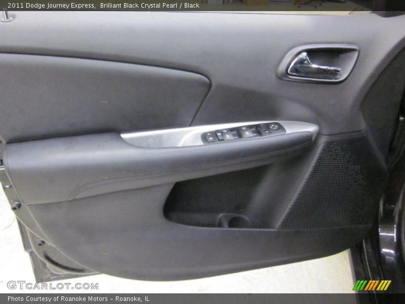 Brilliant Black Crystal Pearl / Black 2011 Dodge Journey Express