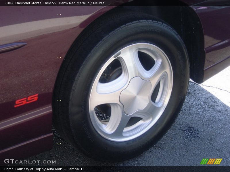 Berry Red Metallic / Neutral 2004 Chevrolet Monte Carlo SS