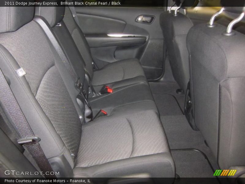 Brilliant Black Crystal Pearl / Black 2011 Dodge Journey Express