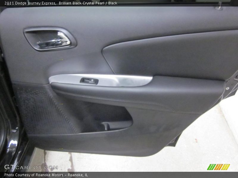 Brilliant Black Crystal Pearl / Black 2011 Dodge Journey Express