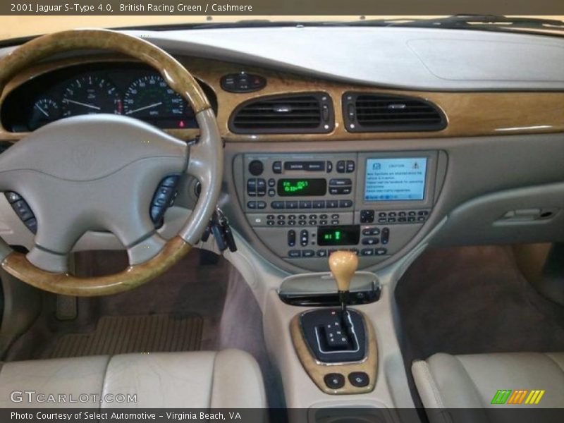  2001 S-Type 4.0 Cashmere Interior