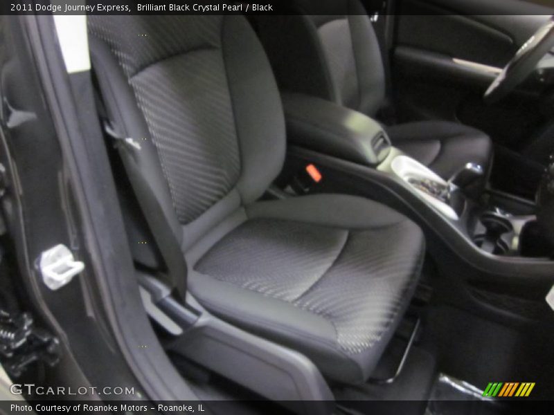 Brilliant Black Crystal Pearl / Black 2011 Dodge Journey Express