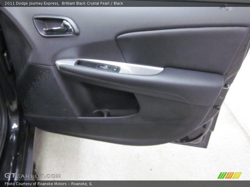 Brilliant Black Crystal Pearl / Black 2011 Dodge Journey Express