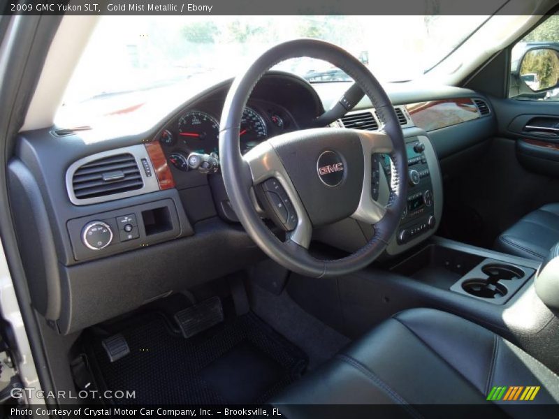  2009 Yukon SLT Ebony Interior