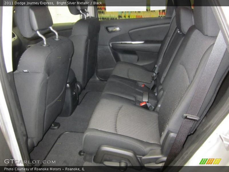Bright Silver Metallic / Black 2011 Dodge Journey Express