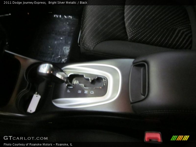 Bright Silver Metallic / Black 2011 Dodge Journey Express