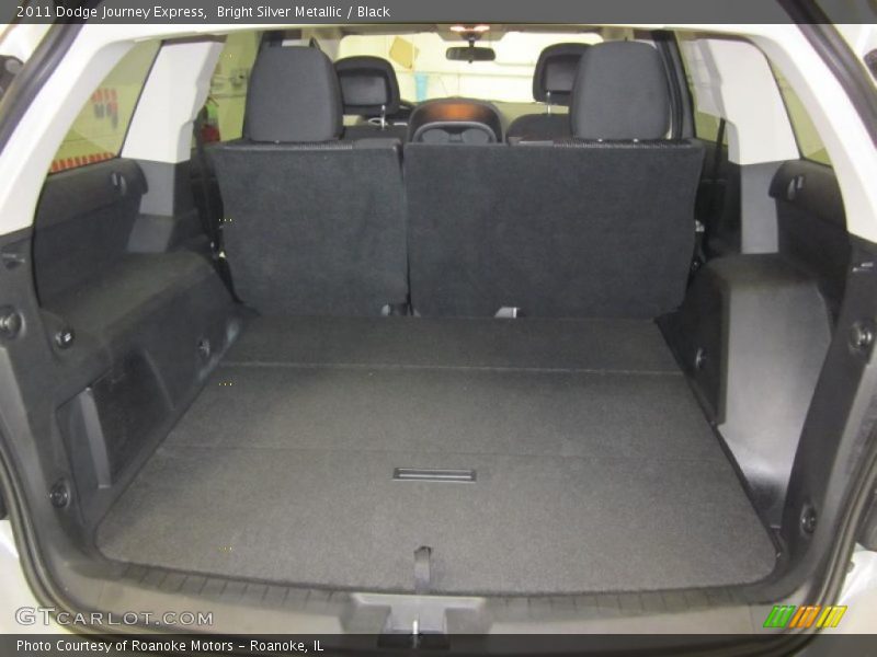 Bright Silver Metallic / Black 2011 Dodge Journey Express