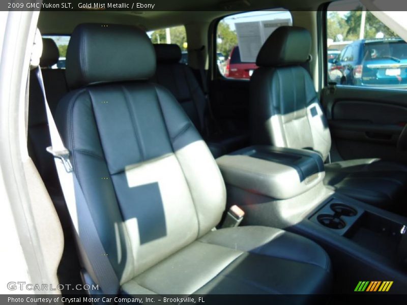 Gold Mist Metallic / Ebony 2009 GMC Yukon SLT