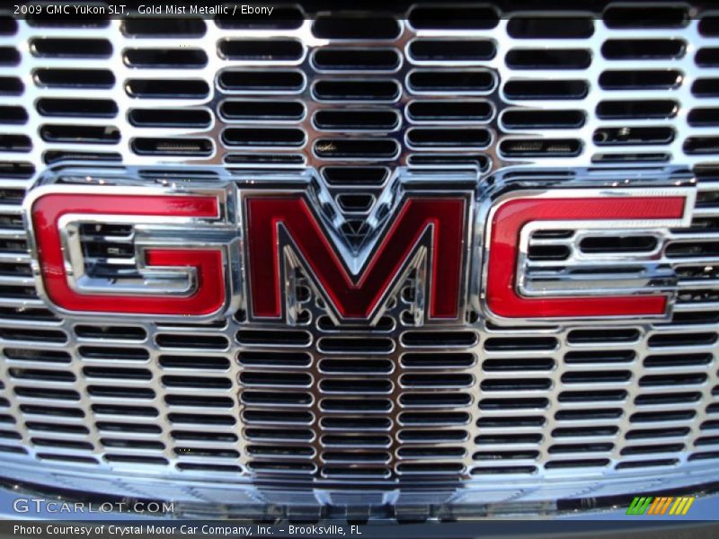 Gold Mist Metallic / Ebony 2009 GMC Yukon SLT