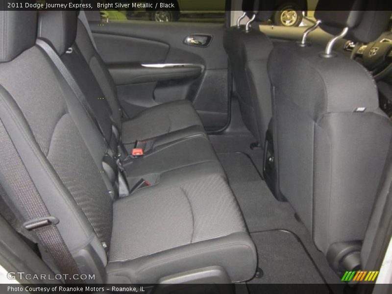 Bright Silver Metallic / Black 2011 Dodge Journey Express