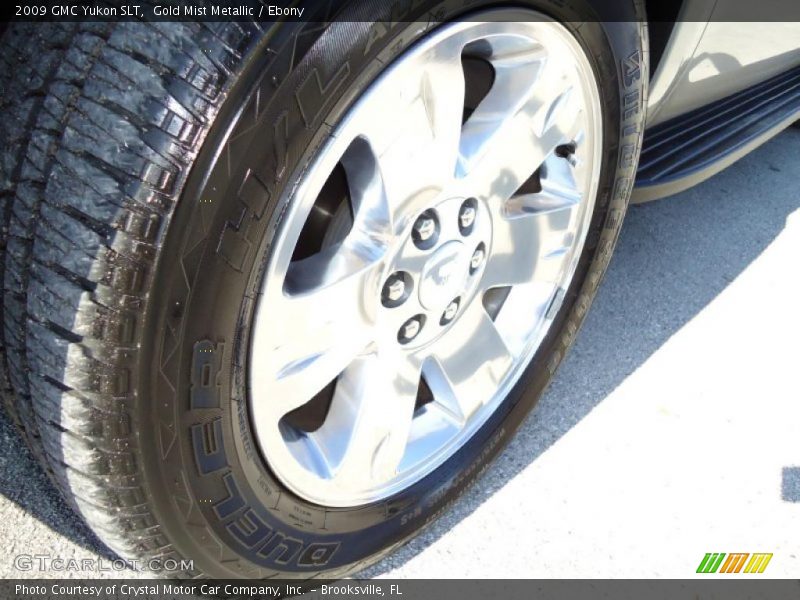 Gold Mist Metallic / Ebony 2009 GMC Yukon SLT