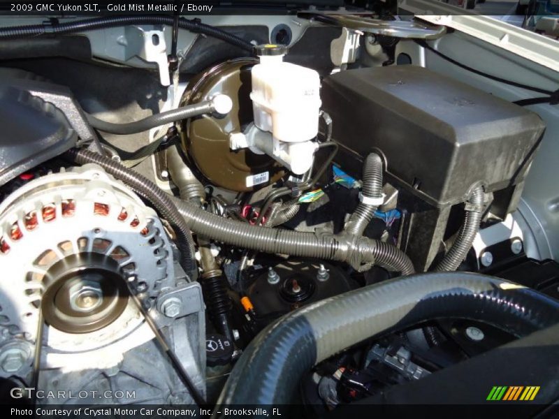 Gold Mist Metallic / Ebony 2009 GMC Yukon SLT