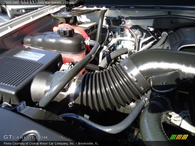 Gold Mist Metallic / Ebony 2009 GMC Yukon SLT
