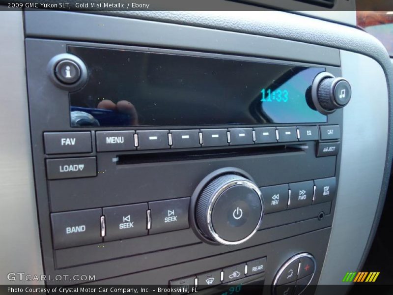 Gold Mist Metallic / Ebony 2009 GMC Yukon SLT