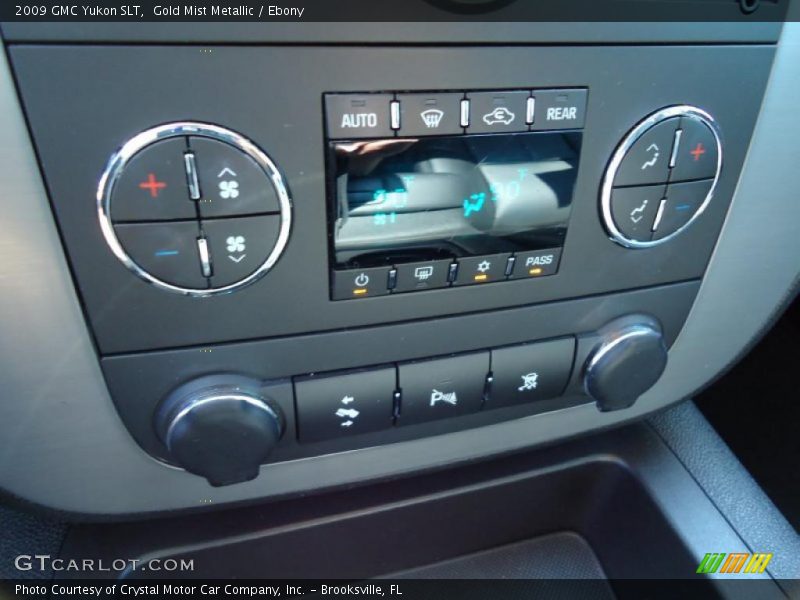 Gold Mist Metallic / Ebony 2009 GMC Yukon SLT