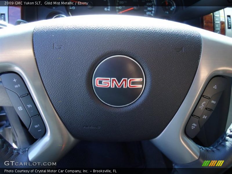 Gold Mist Metallic / Ebony 2009 GMC Yukon SLT