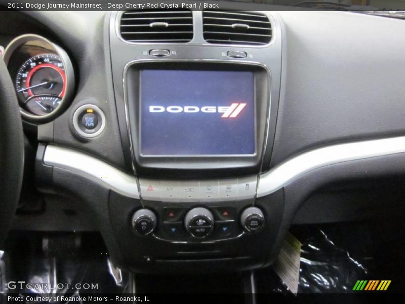 Controls of 2011 Journey Mainstreet
