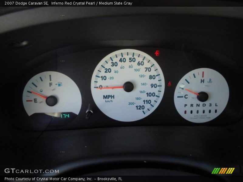  2007 Caravan SE SE Gauges