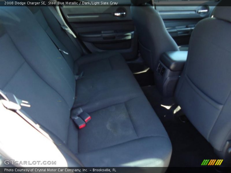 Steel Blue Metallic / Dark/Light Slate Gray 2008 Dodge Charger SE