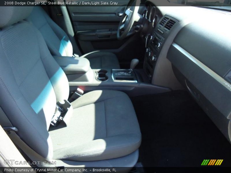 Steel Blue Metallic / Dark/Light Slate Gray 2008 Dodge Charger SE