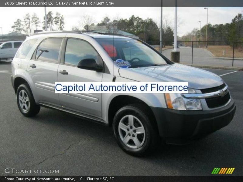 Galaxy Silver Metallic / Light Gray 2005 Chevrolet Equinox LS