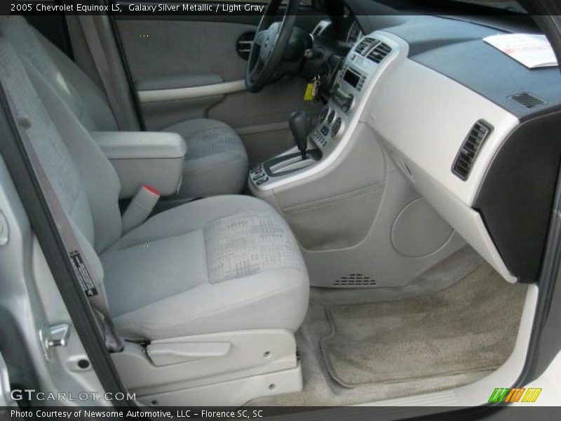 Galaxy Silver Metallic / Light Gray 2005 Chevrolet Equinox LS