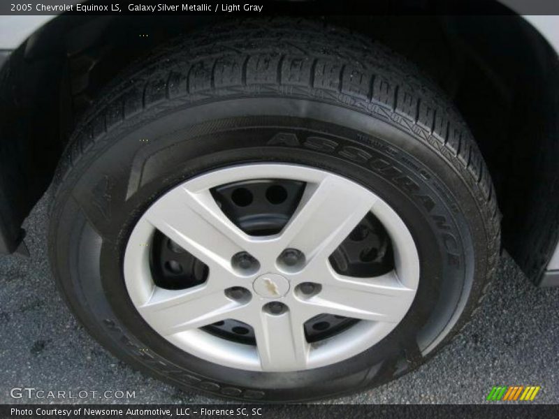 Galaxy Silver Metallic / Light Gray 2005 Chevrolet Equinox LS