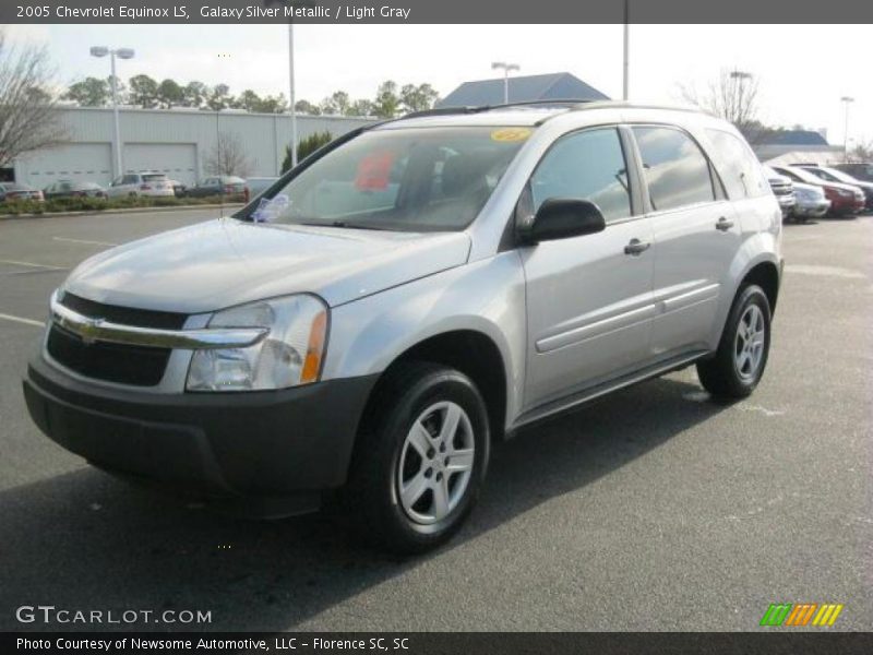 Galaxy Silver Metallic / Light Gray 2005 Chevrolet Equinox LS