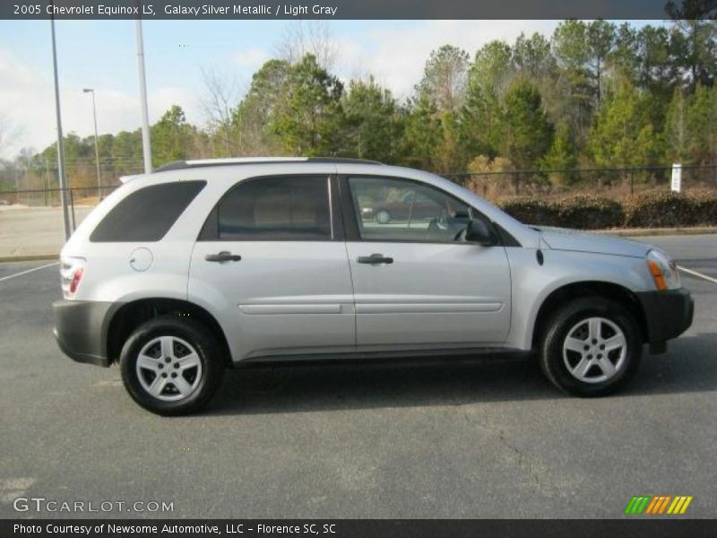 Galaxy Silver Metallic / Light Gray 2005 Chevrolet Equinox LS
