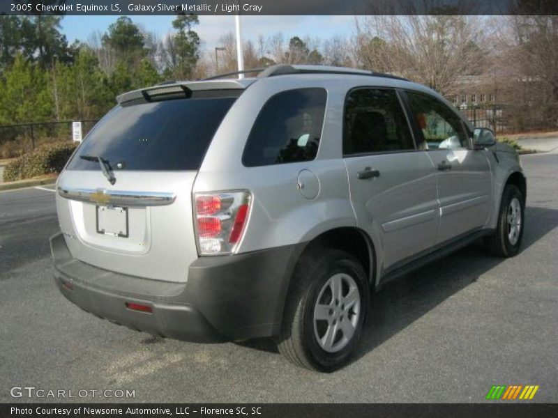 Galaxy Silver Metallic / Light Gray 2005 Chevrolet Equinox LS