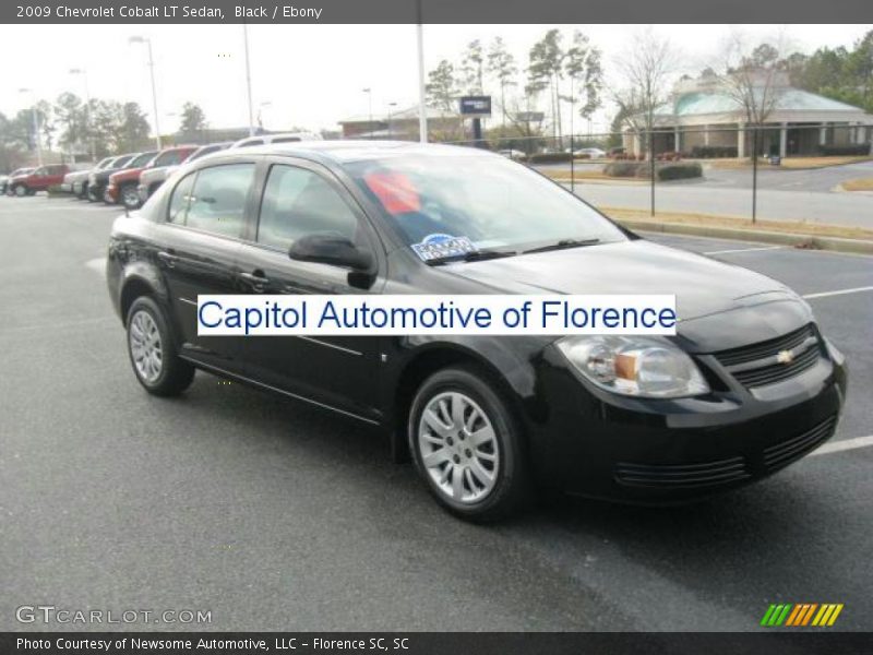 Black / Ebony 2009 Chevrolet Cobalt LT Sedan