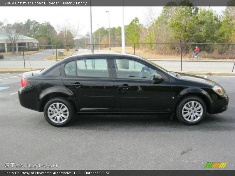 Black / Ebony 2009 Chevrolet Cobalt LT Sedan