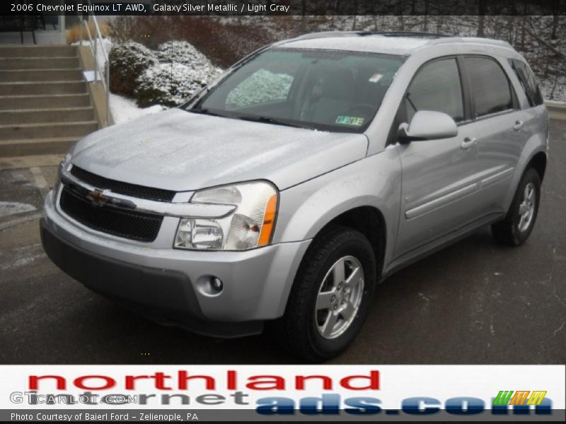 Galaxy Silver Metallic / Light Gray 2006 Chevrolet Equinox LT AWD