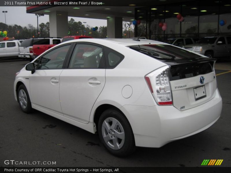 Blizzard White Pearl / Bisque 2011 Toyota Prius Hybrid II